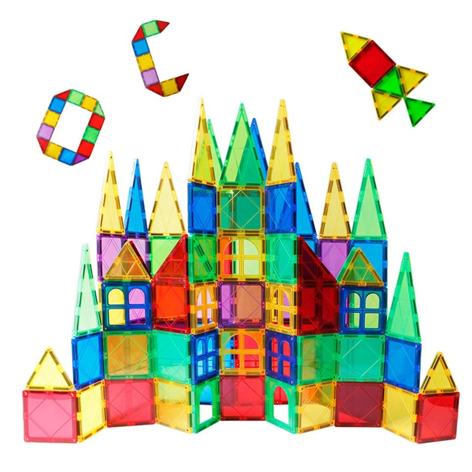 Tógálaí Bloc Maighnéadach Tíleanna Magna